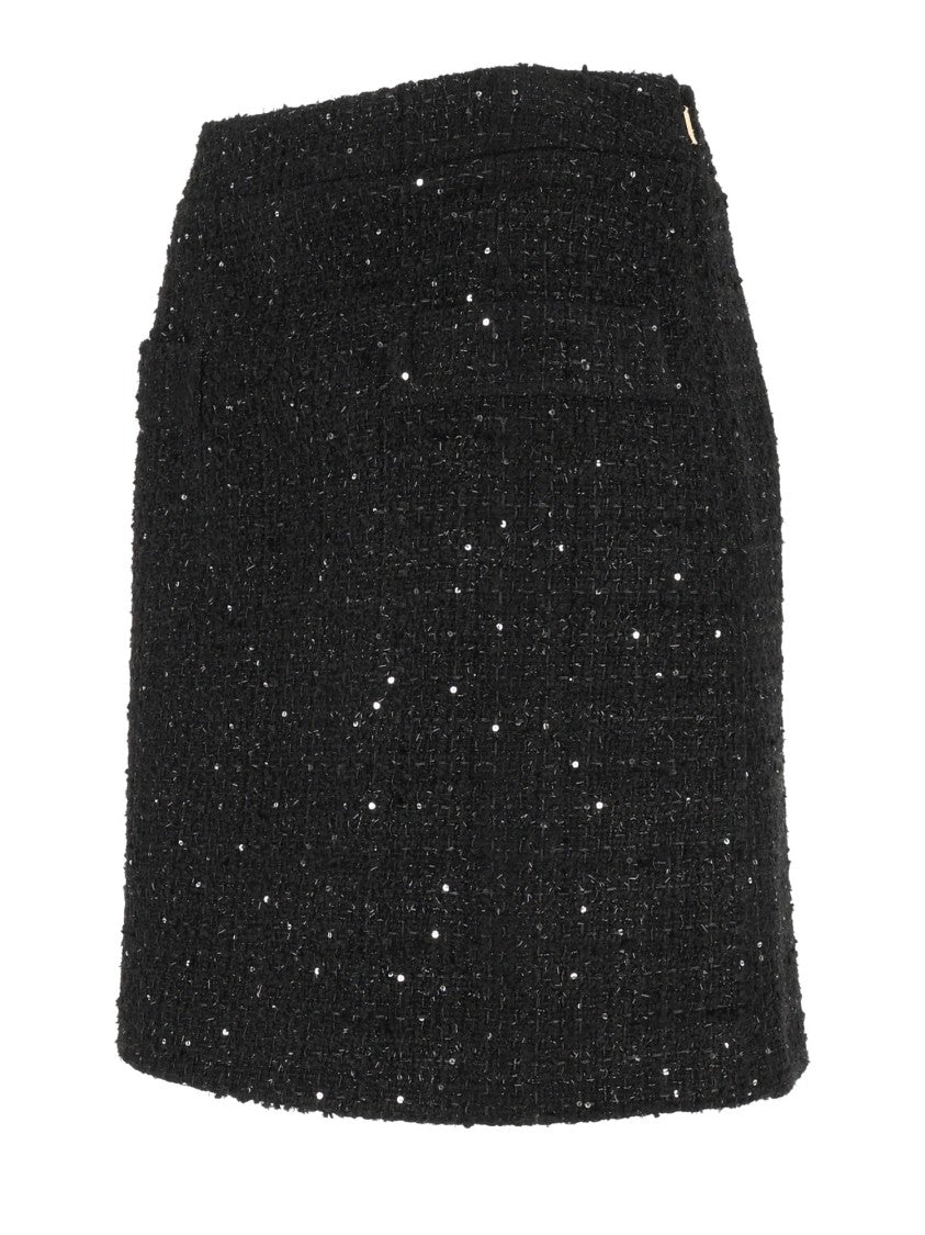 Fay Short Flared Mini Skirt