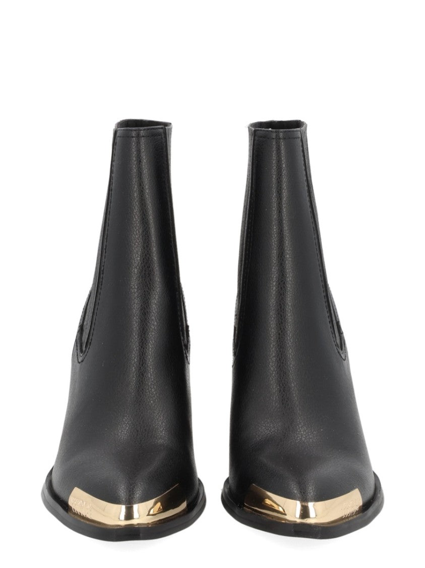 Versace Jeans Couture Couture Cap-Toe Ankle Boots