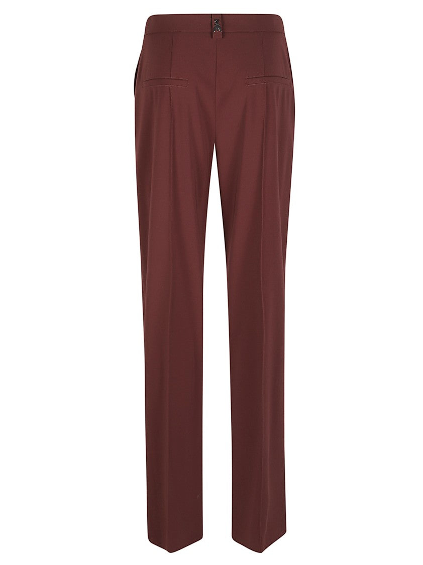Patrizia Pepe High-Waist Tailored Polyester-Blend Wide-Leg Pants