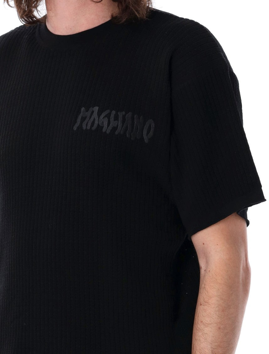 Magliano Black Waffle Tee