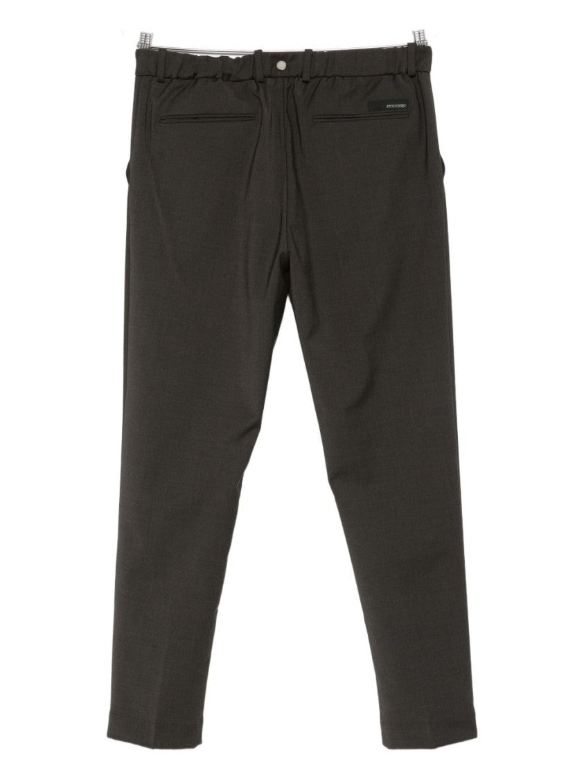 Rrd Tailored Brown Trousers With Minimalist Design