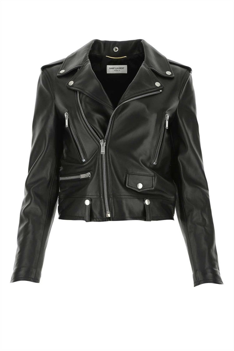 Saint Laurent Black Nappa Leather Jacket