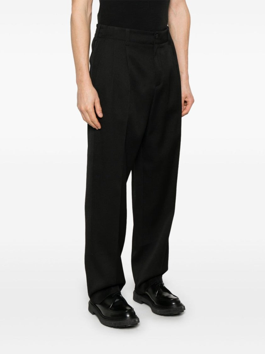 Golden Goose Tailored Black Virgin Wool Trousers
