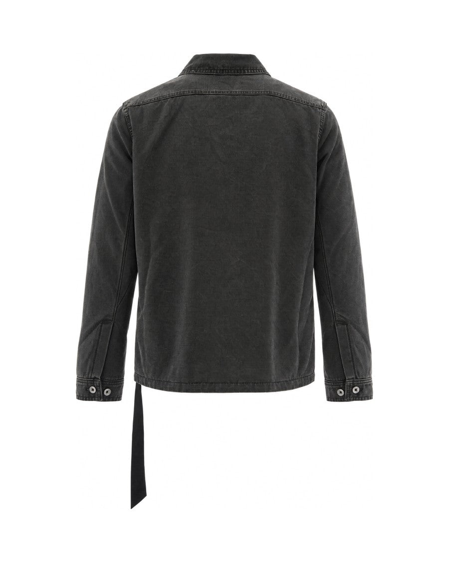 Drkshdw By Rick Owens Gravel Brad Hip-Length Casual Jacket
