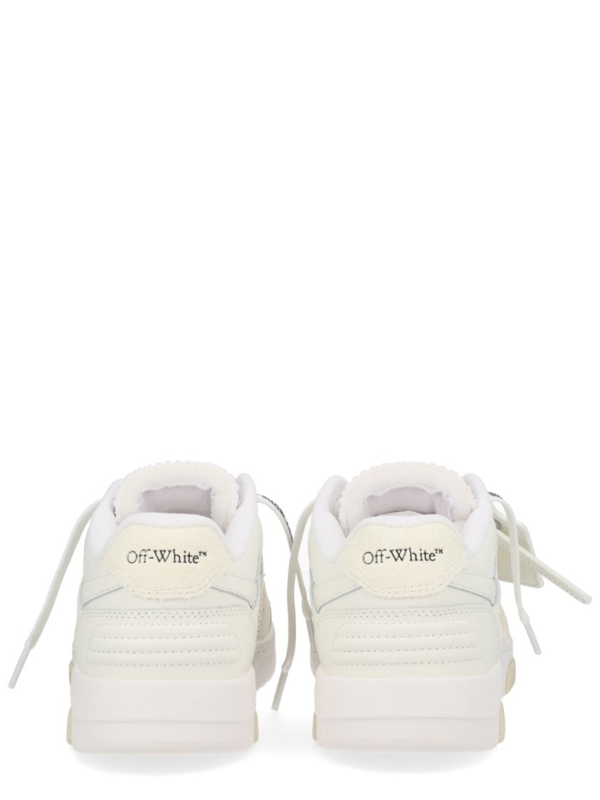 Off-White Neutrals Slim Out Of Office Sneakers