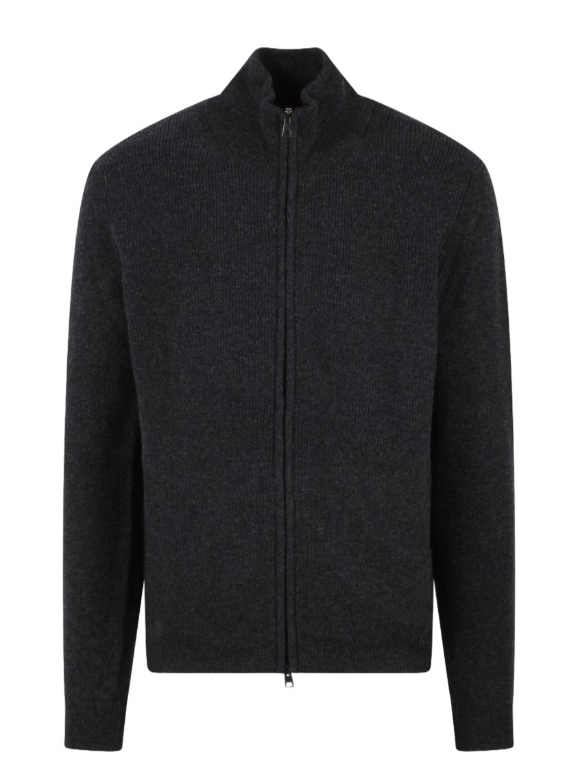 Roberto Collina Wool Zipped Cardigan