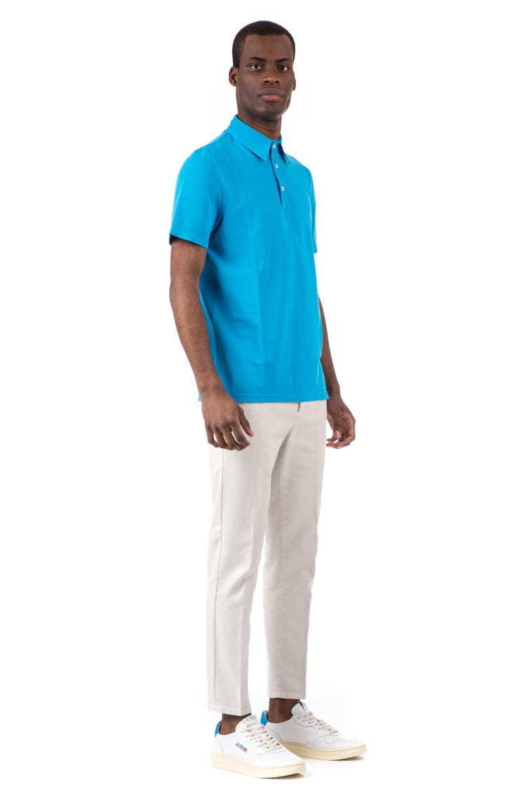 Fedeli Light Piquet Frosted Polo