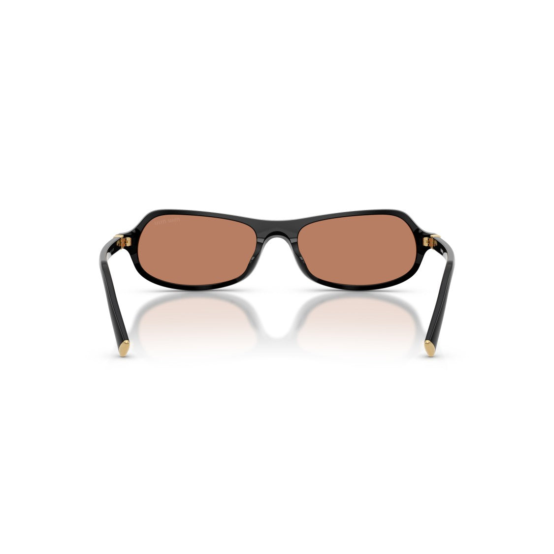 Miu Miu 0Mu B10su Glossy Black Acetate Sunglasses