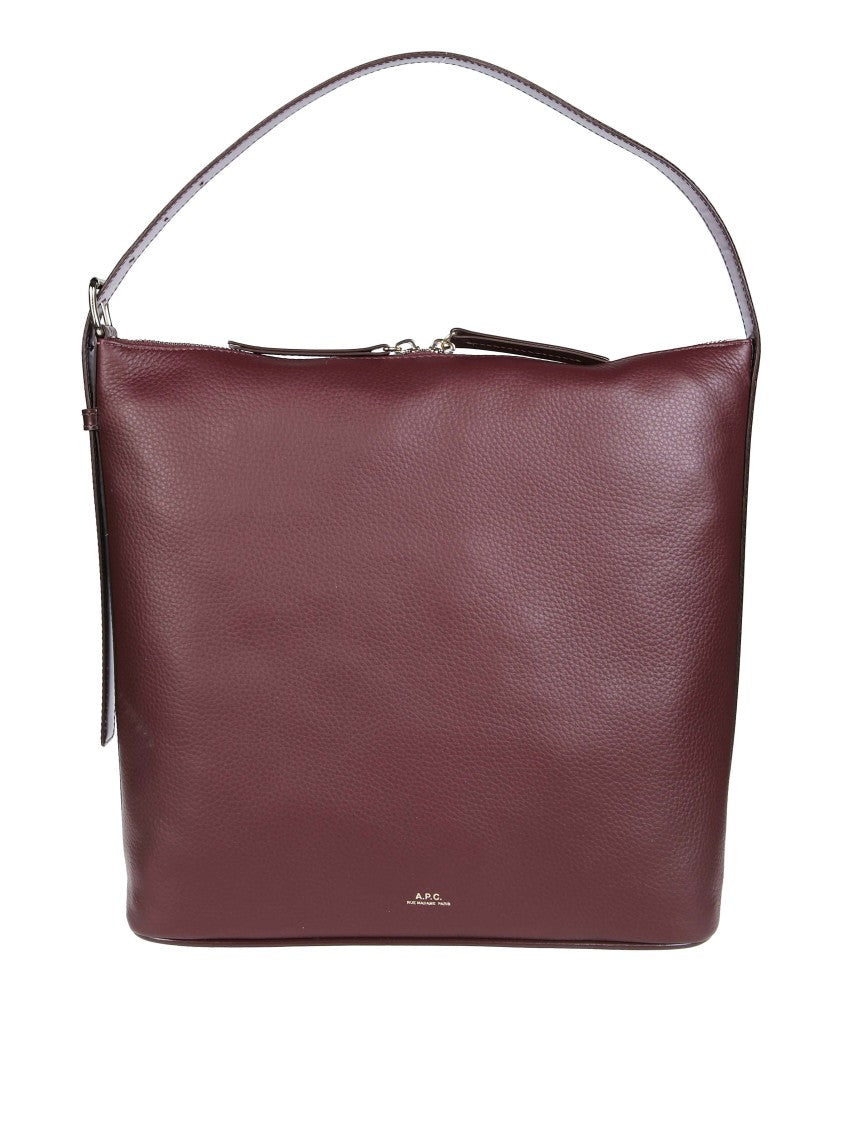 A.P.C. Sac Vera Leather Handbag
