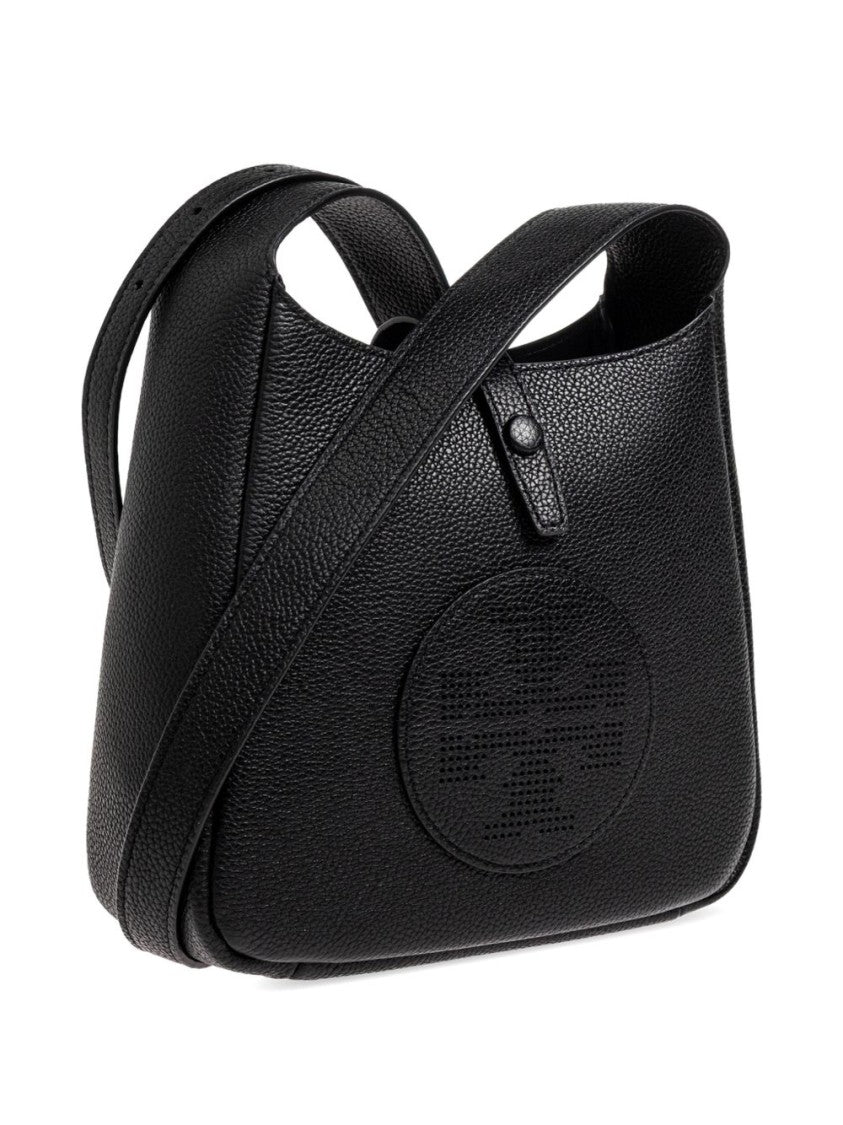 Tory Burch Black Miller Swing Grained Leather Shoulder Bag