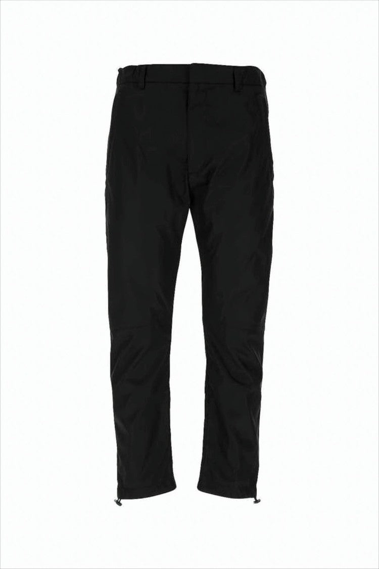 Prada Streamlined Black Suit Pants With Modern Fit