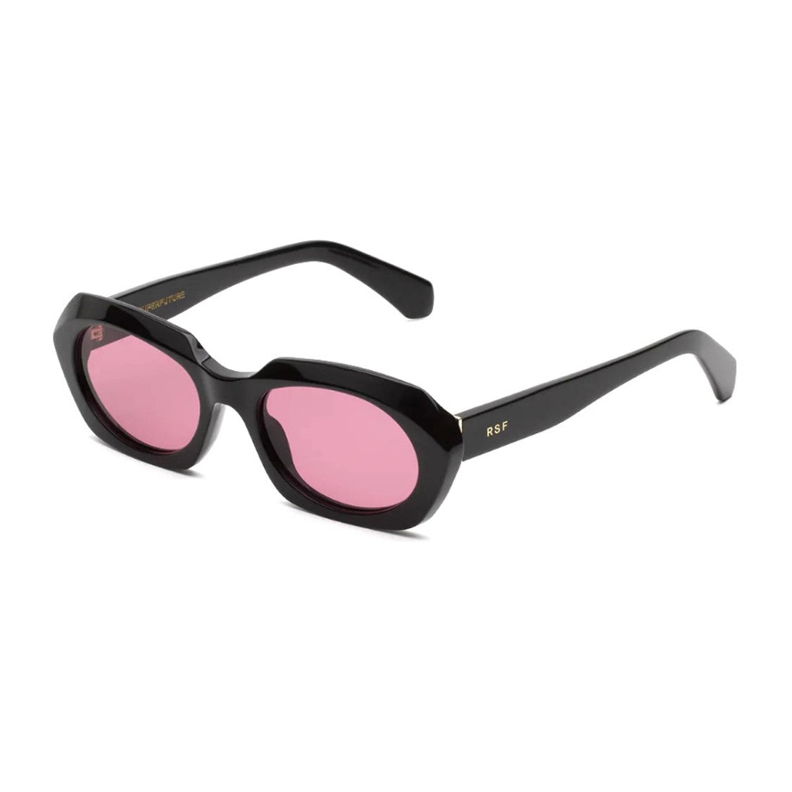 Retrosuperfuture Black Epoca Acetate Sunglasses