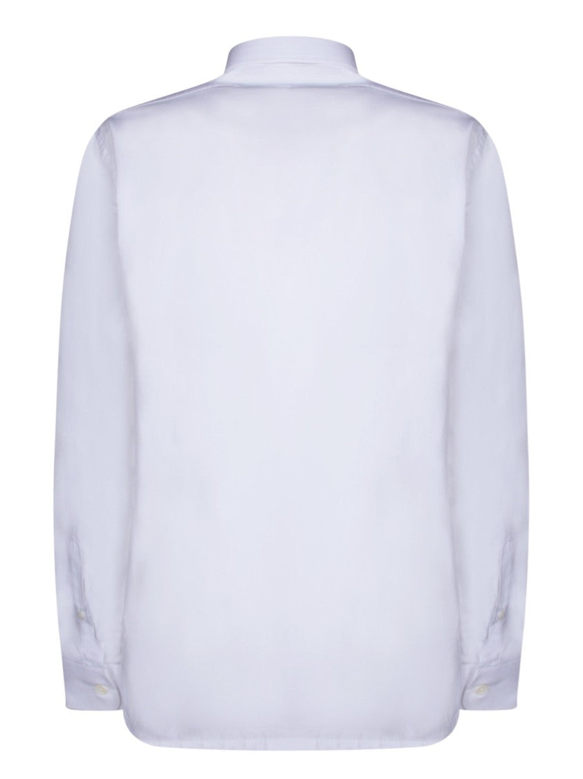 Givenchy White Long-Sleevedd Cotton Shirt