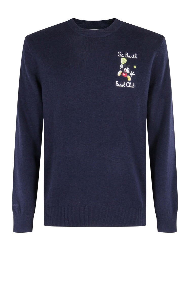 Mc2 Saint Barth Crew Neck Light Sweater