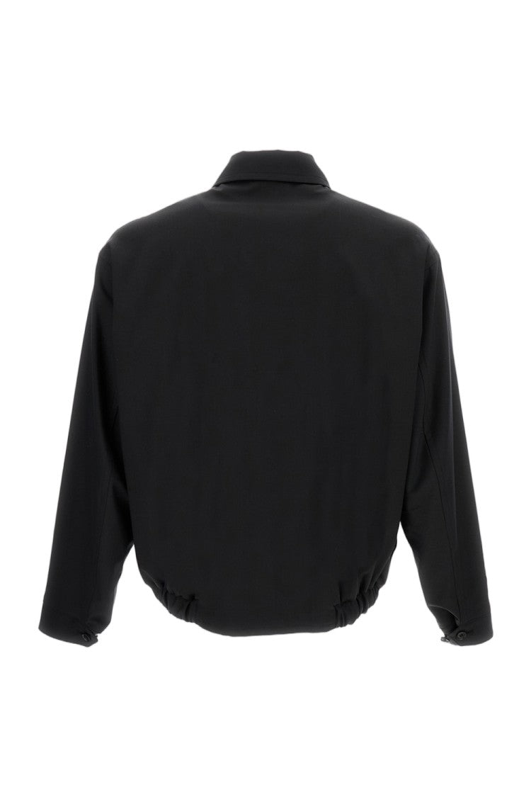 Kaptain Sunshine Wool Poplin Jacket With Pointed Collar