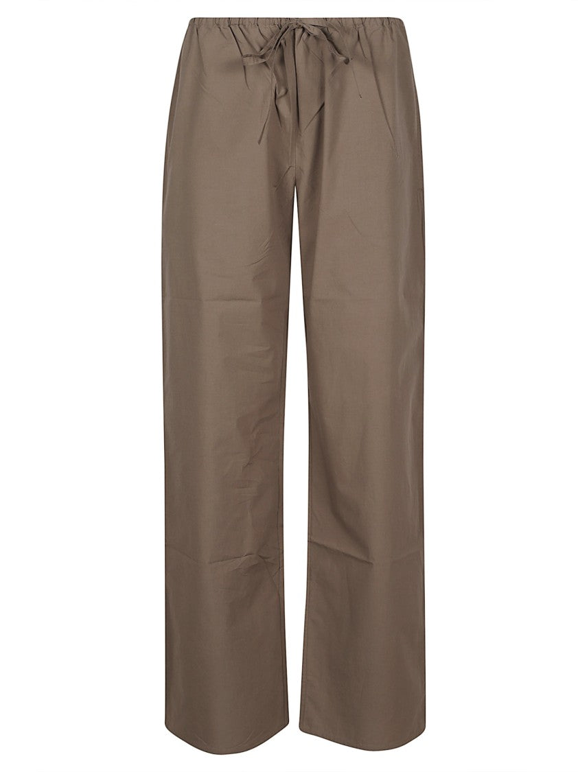 Matteau Drawcord Pant Wide-Leg Matte Pants