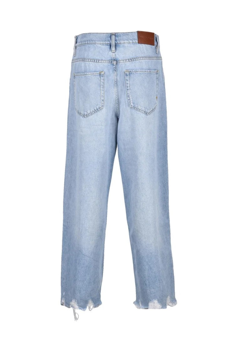Pinko Estelle Jeans Lyocell Cotton - Blue