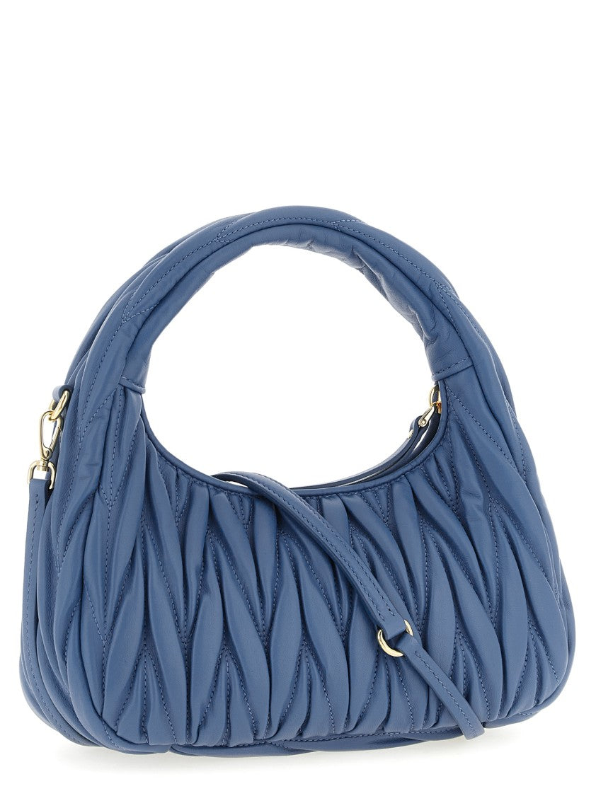 Miu Miu 'Wander' Matelassé Nappa Leather Handbag