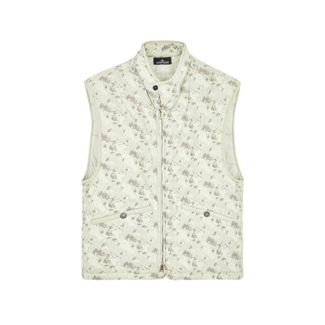 Stone Island Printed Brushed Gilet