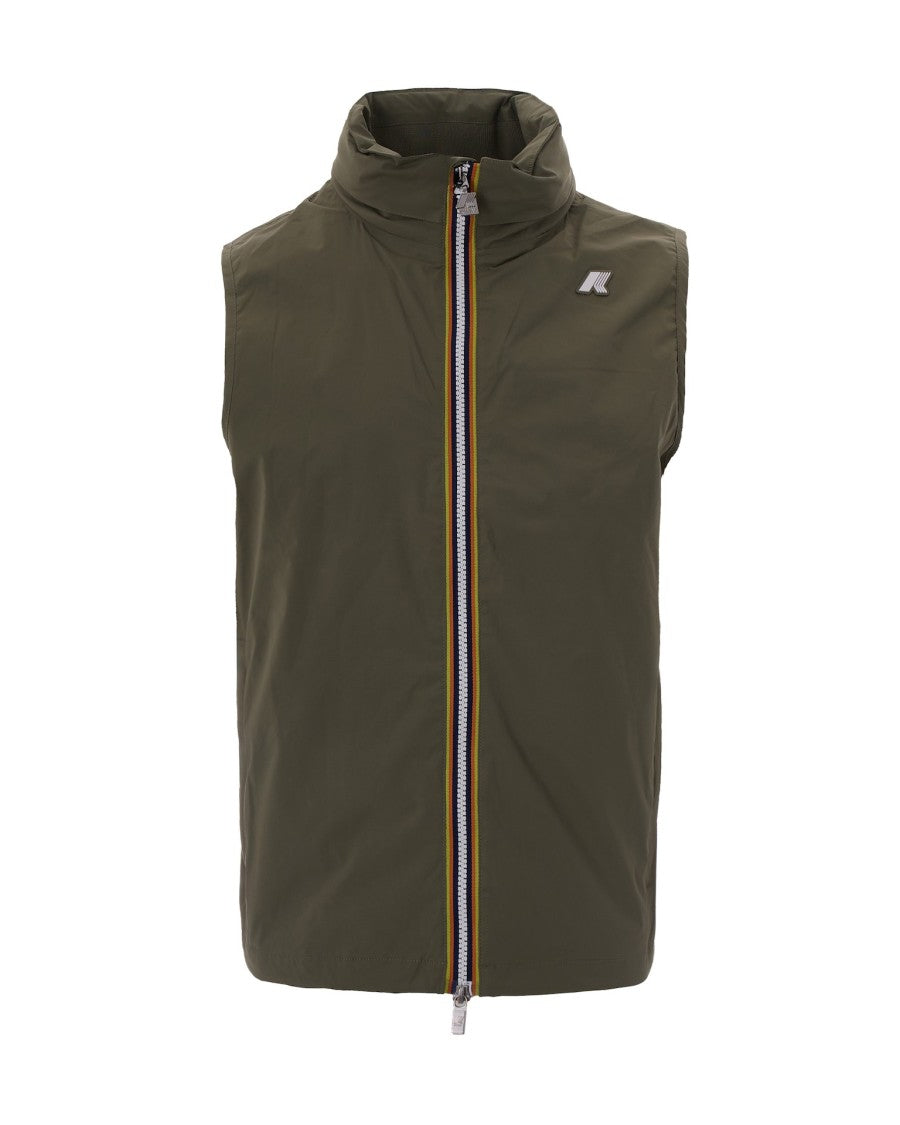 K-Way Valen Stretch Green Lichen Gilet