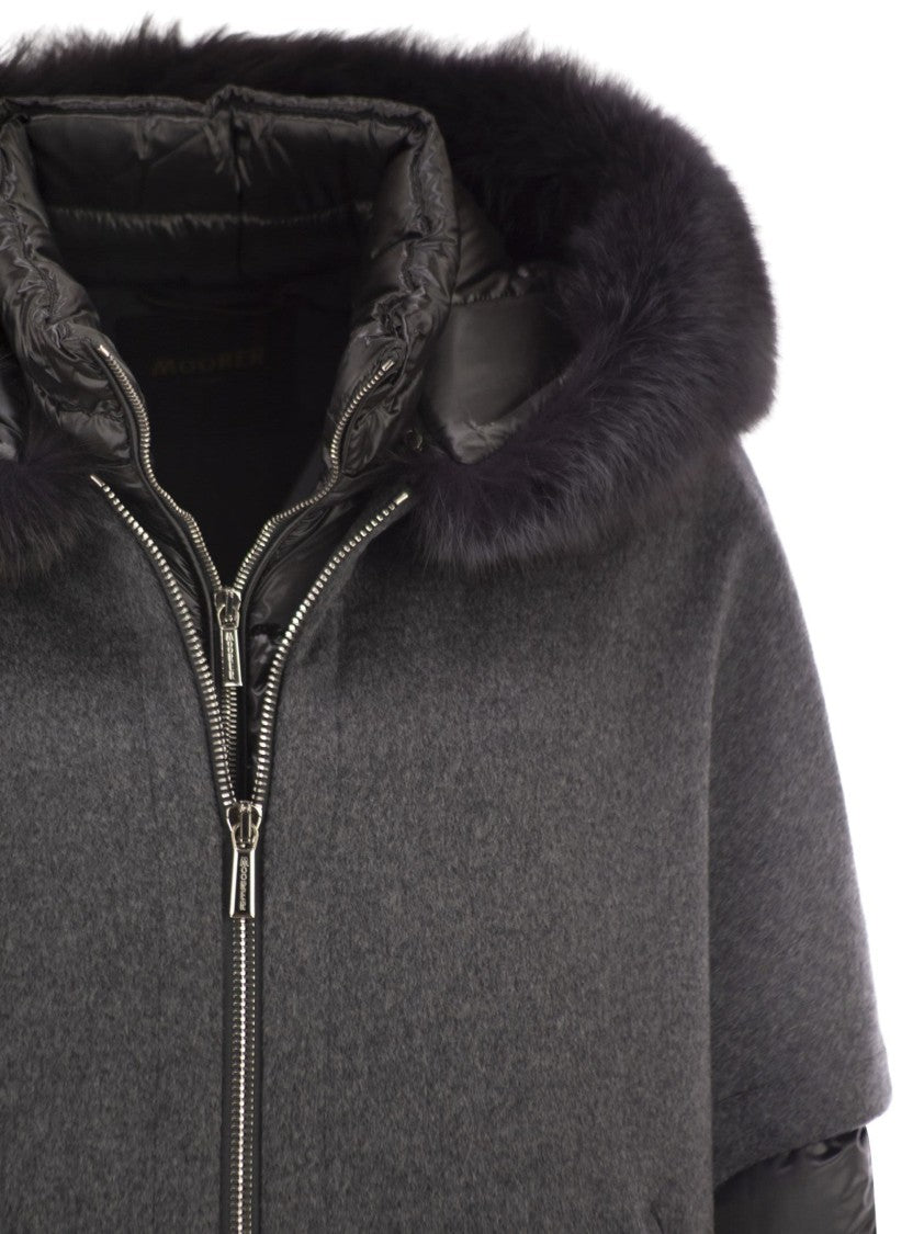 Moorer Pegaso - Down Jacket With Detachable Hood