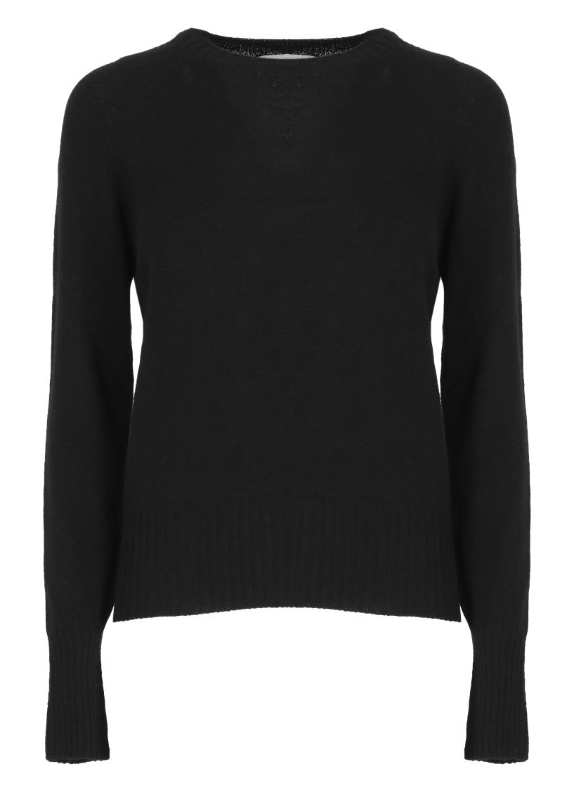 Oliver Lattughi Brown Cashmere Crew Neck Sweater