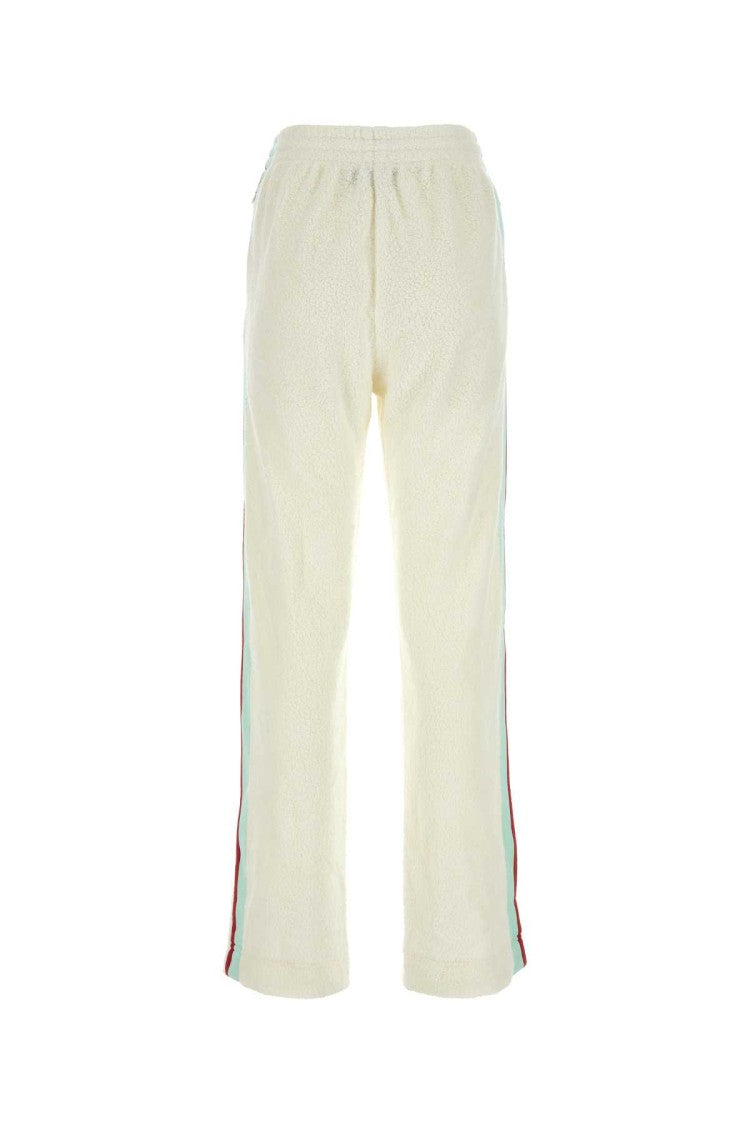 Casablanca Ivory Terry Fabric Joggers