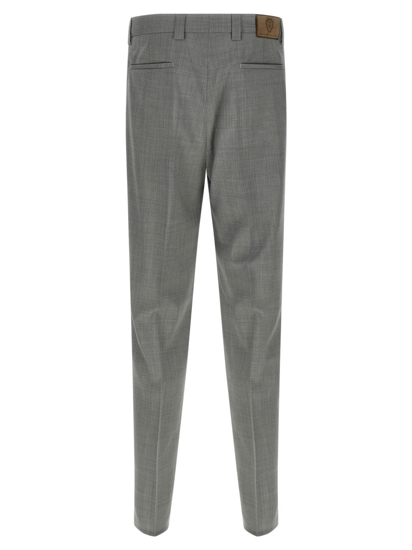 Brunello Cucinelli Mélange Wool Pants