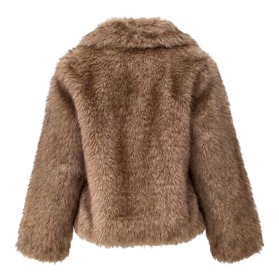 Max Mara Long-Haired Faux Shearling Coat