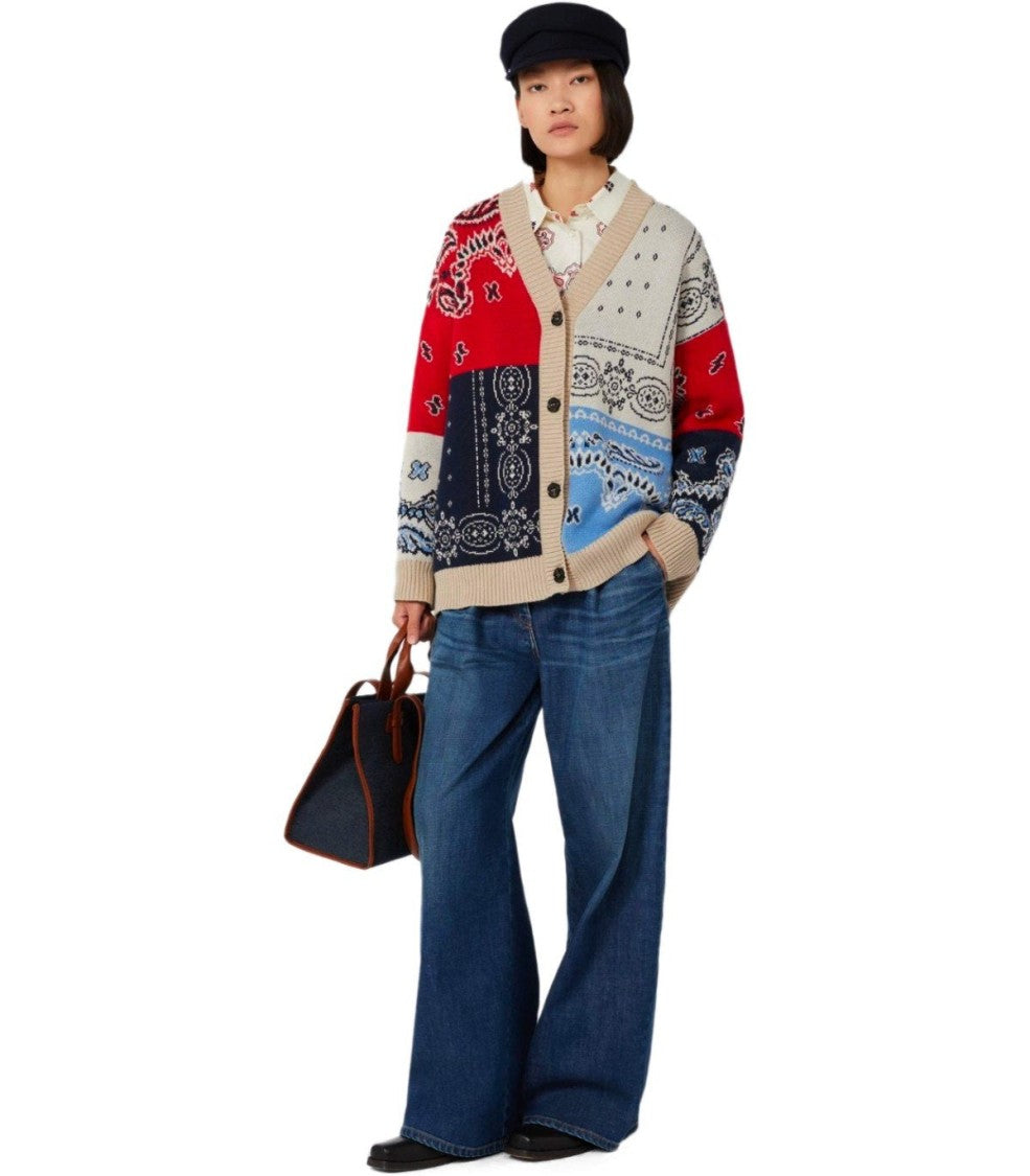 Max Mara Baobab Multicolor Cardigan