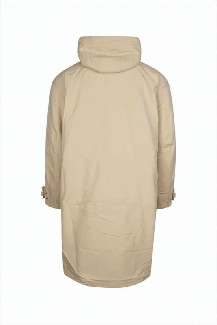 Jacquemus Relaxed-Fit Hooded Cotton Coat With Concealed Placket