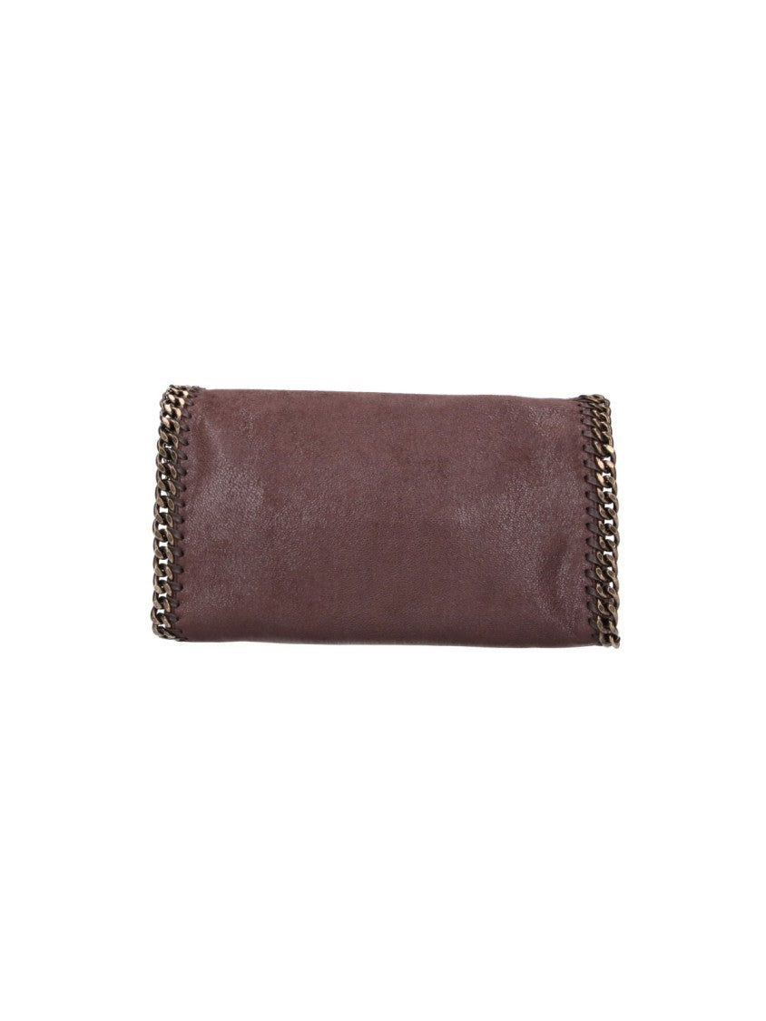 Stella Mccartney Brown Falabella Mini Faux Leather Tote Bag