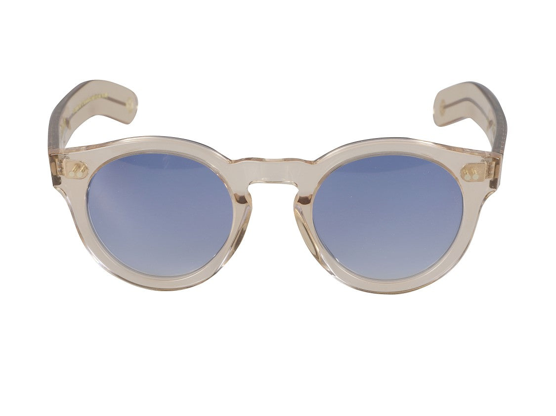 Kador Beige Ikoniko Amerika Round Gradient Sunglasses