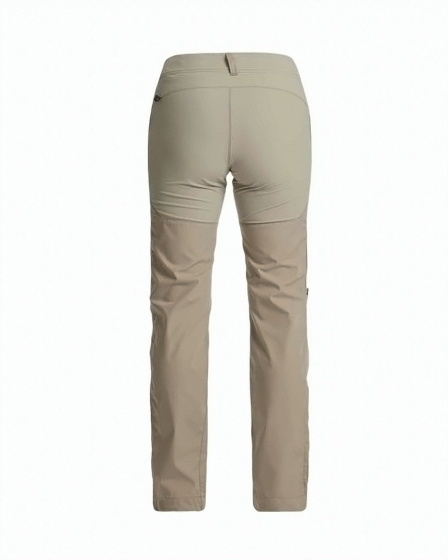 Lundhags Two-Tone Straight Pants With Reinforced Patches And Utility Pocket