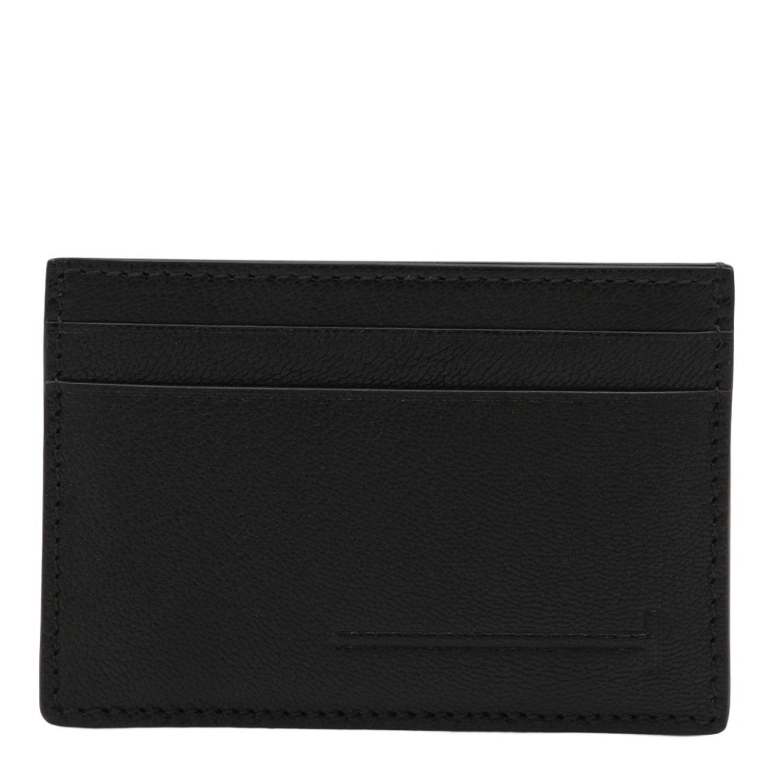 Tom Ford Compact Cardholder Wallet In Smooth Black Leather