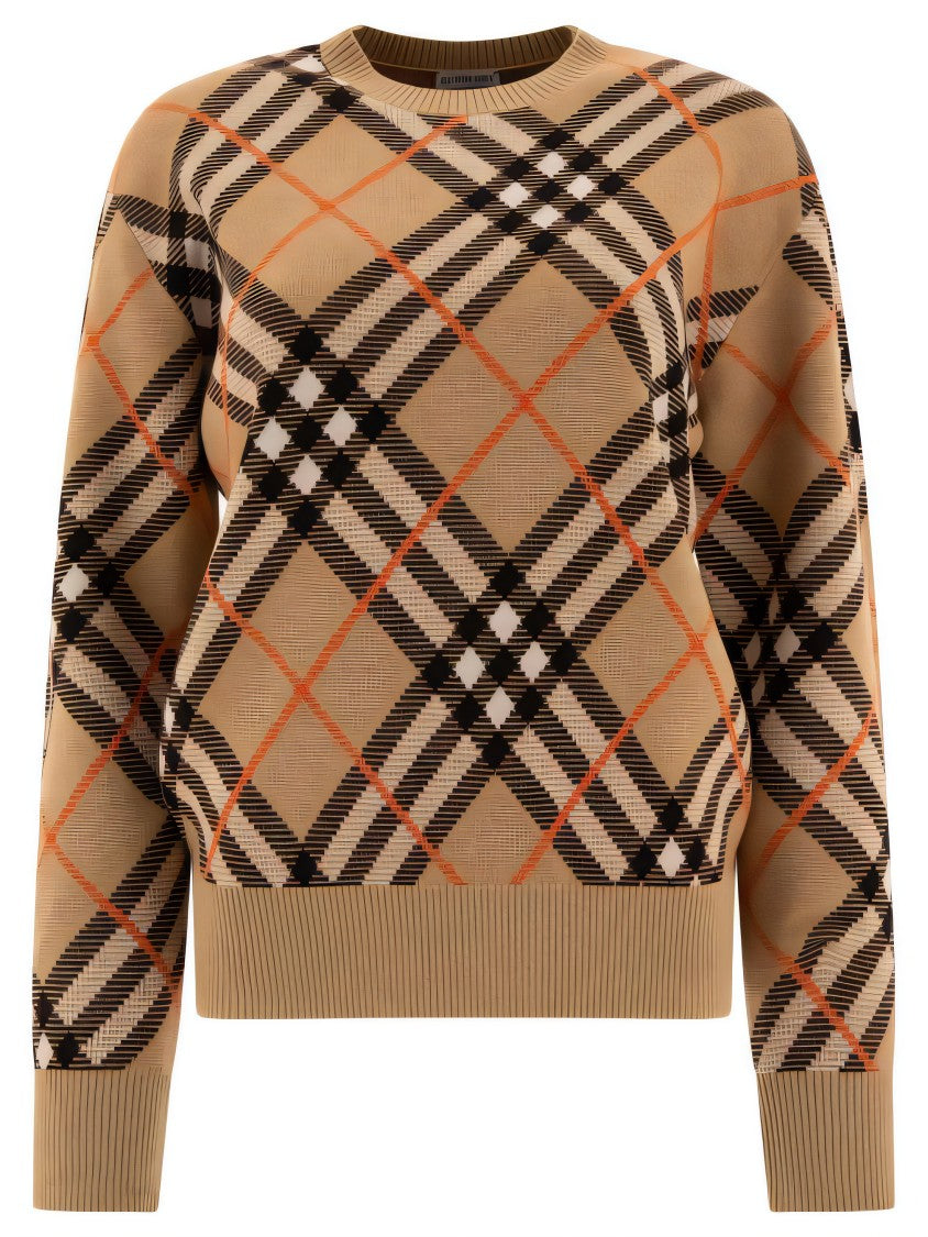Burberry Classic Check Patterned Sweater