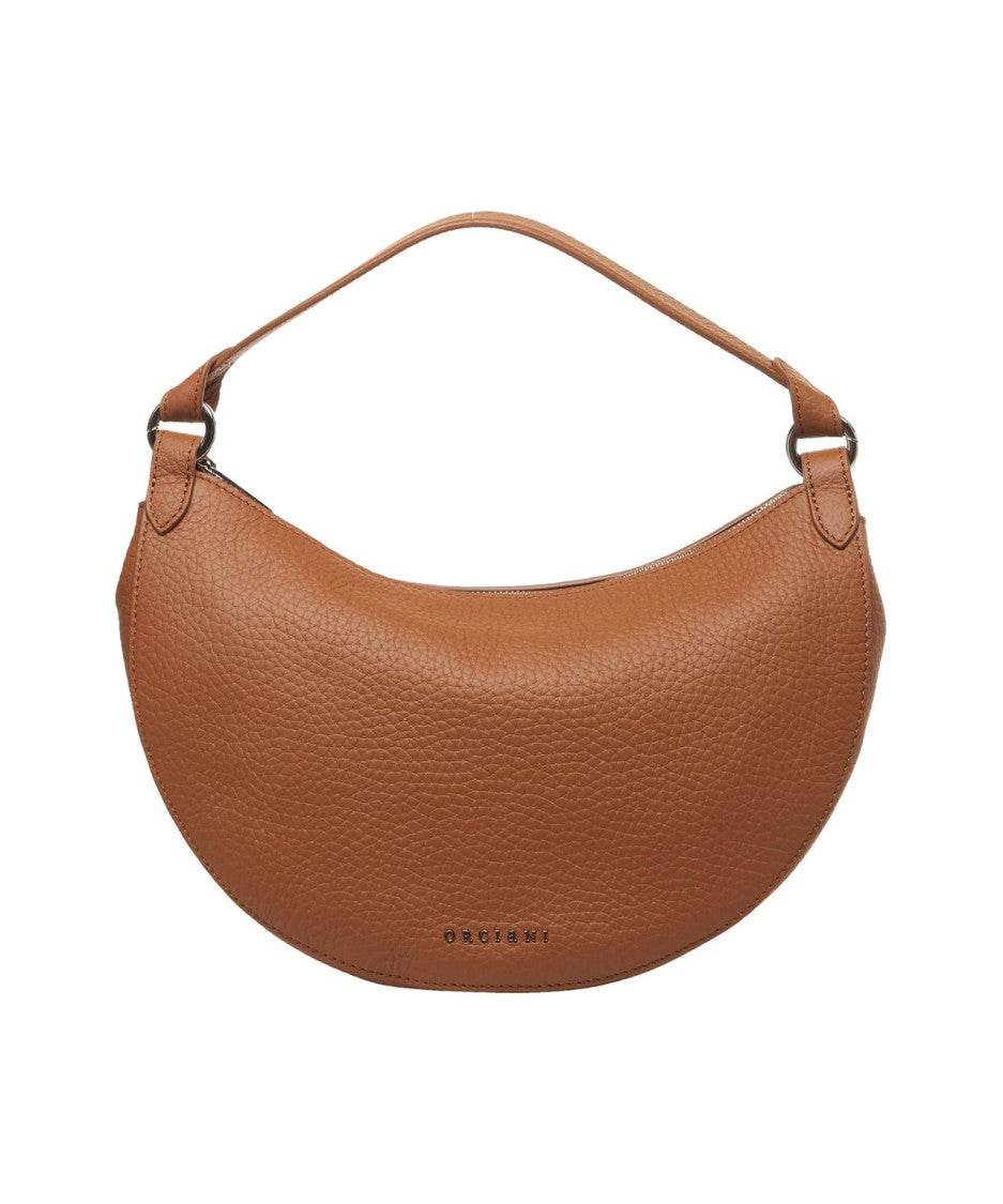 Orciani Dumpling' Leather Shoulder Bag