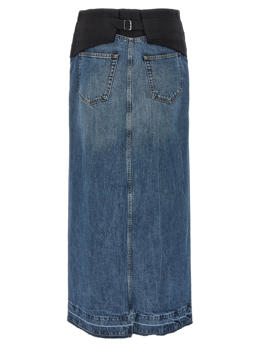 Stella Mccartney Tuxedo Band Skirt