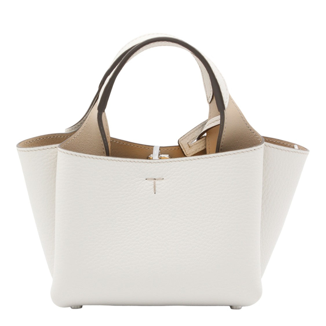 Tod's Structured Handbag With Silver-Tone Charm