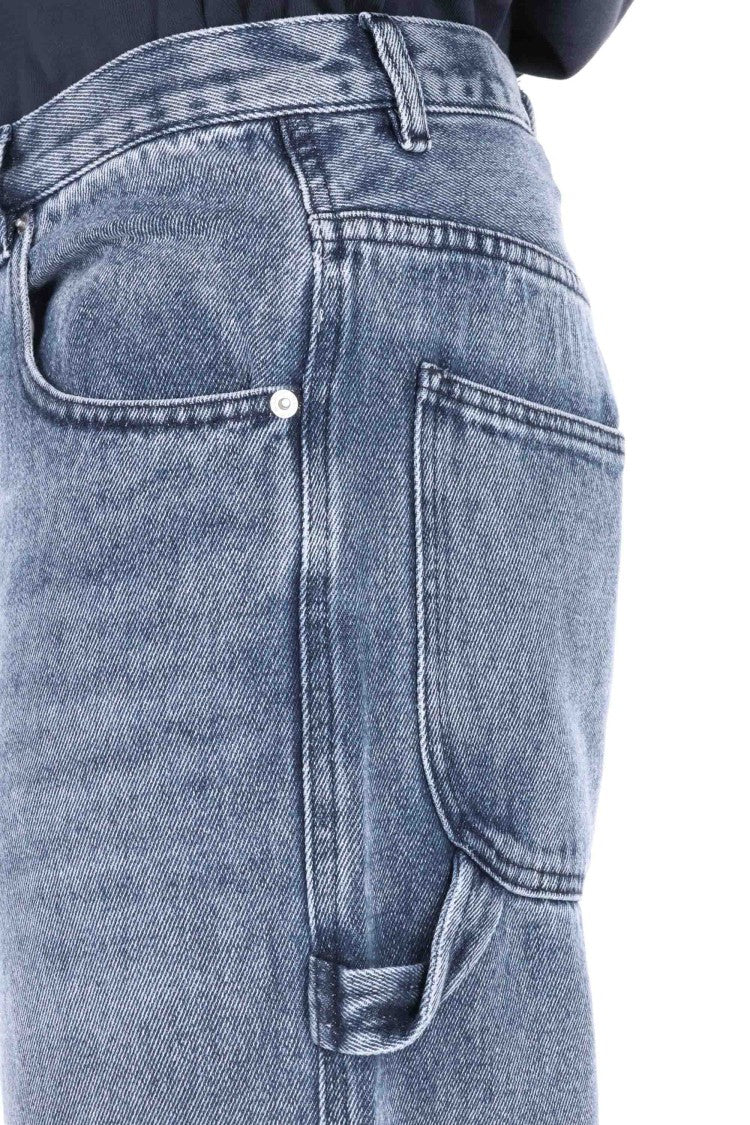Isabel Marant Jenter Lyocell And Cotton Jeans