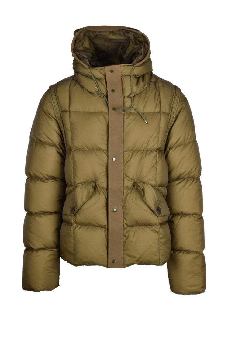 Ten C Hurricane Combo Down Jacket - Military Green