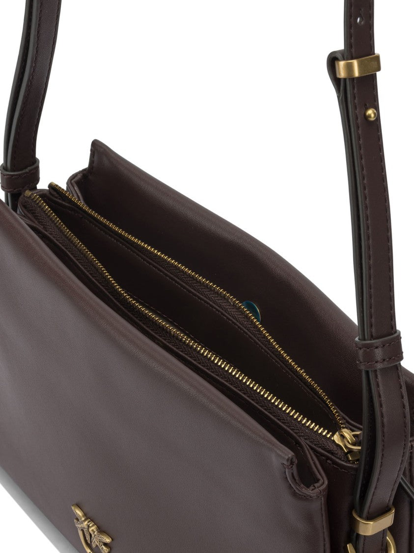 Pinko Leather Crossbody Bag