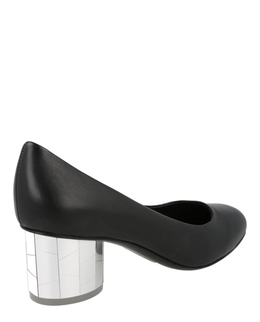 Ferragamo Farrah Mirrored Heel Pumps