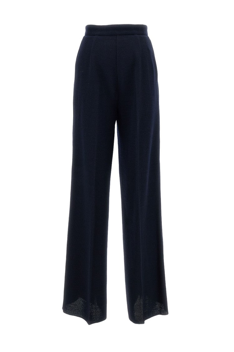 Max Mara Wool Jersey Trousers
