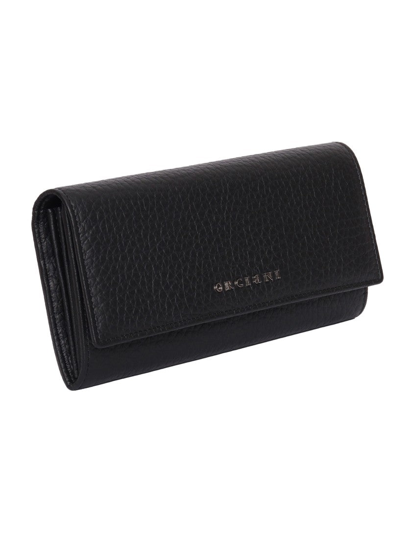 Claudio Orciani Compact Calf Leather Wallet With Minimalist Design