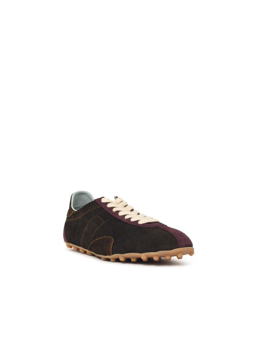 Maison Margiela 'Sprinters' Brown Suede Sneakers
