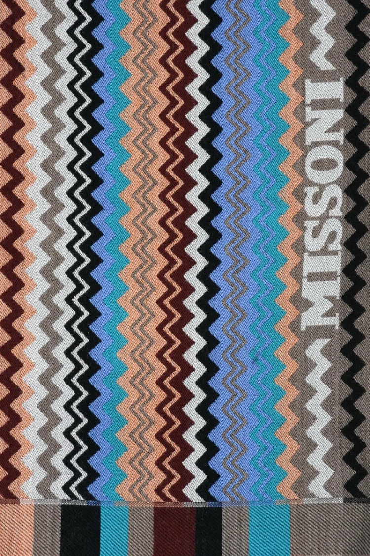 Missoni Grey Wool Scarf