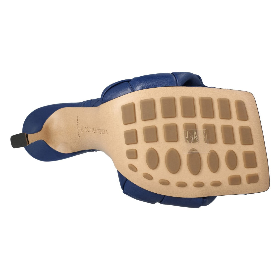 Bottega Veneta Lido Mule Blue