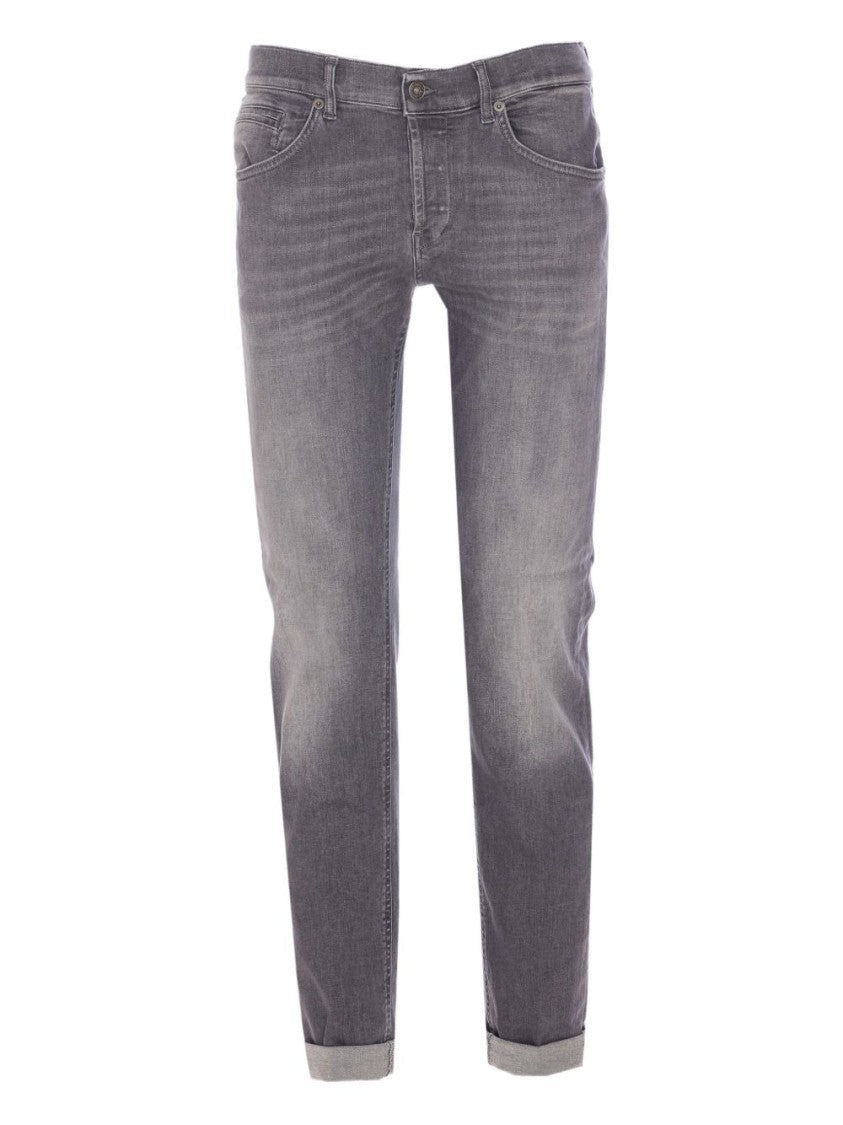 Dondup Slim-Fit Gray Denim Jeans
