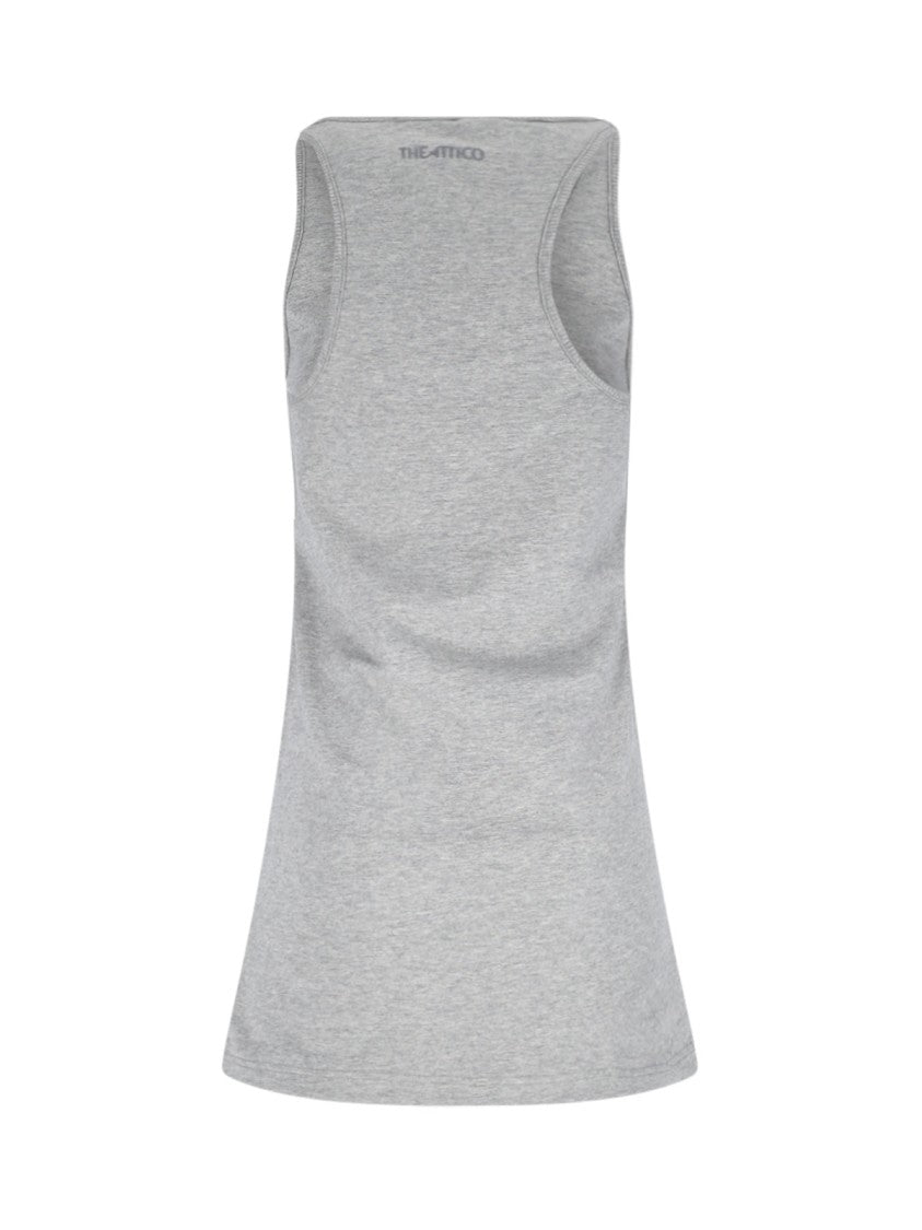 The Attico Mini Dress – Grey